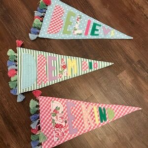 Matilda Jane Multicolor Inspirational Pennant Set